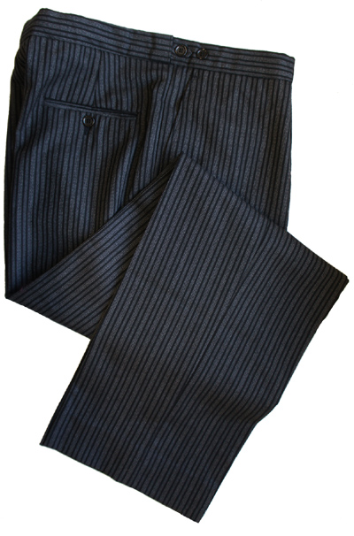 100% Wool Morning Stripe Trousers